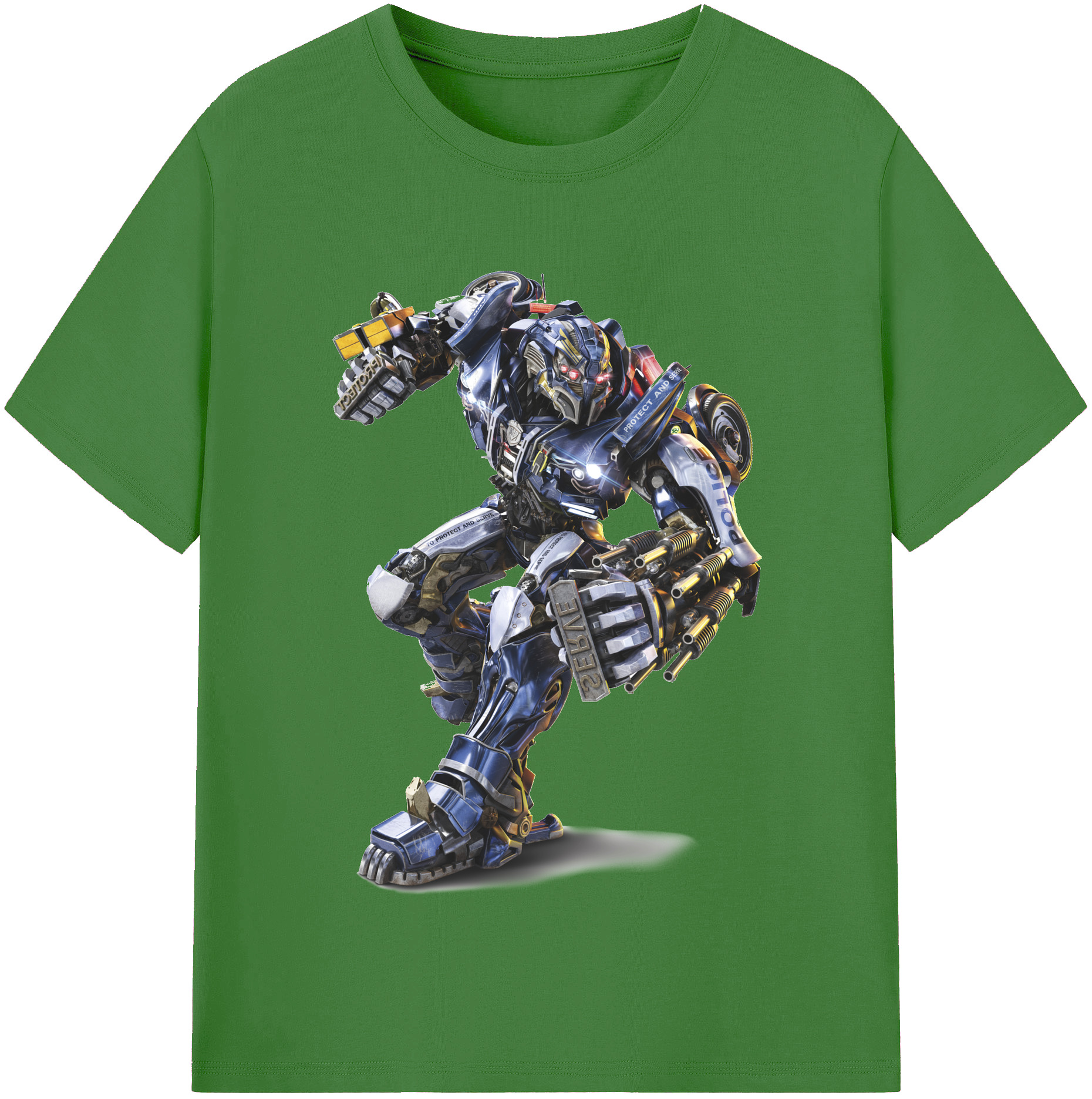 （画像用）  レディースカジュアルプリントTシャツ（綿100％）